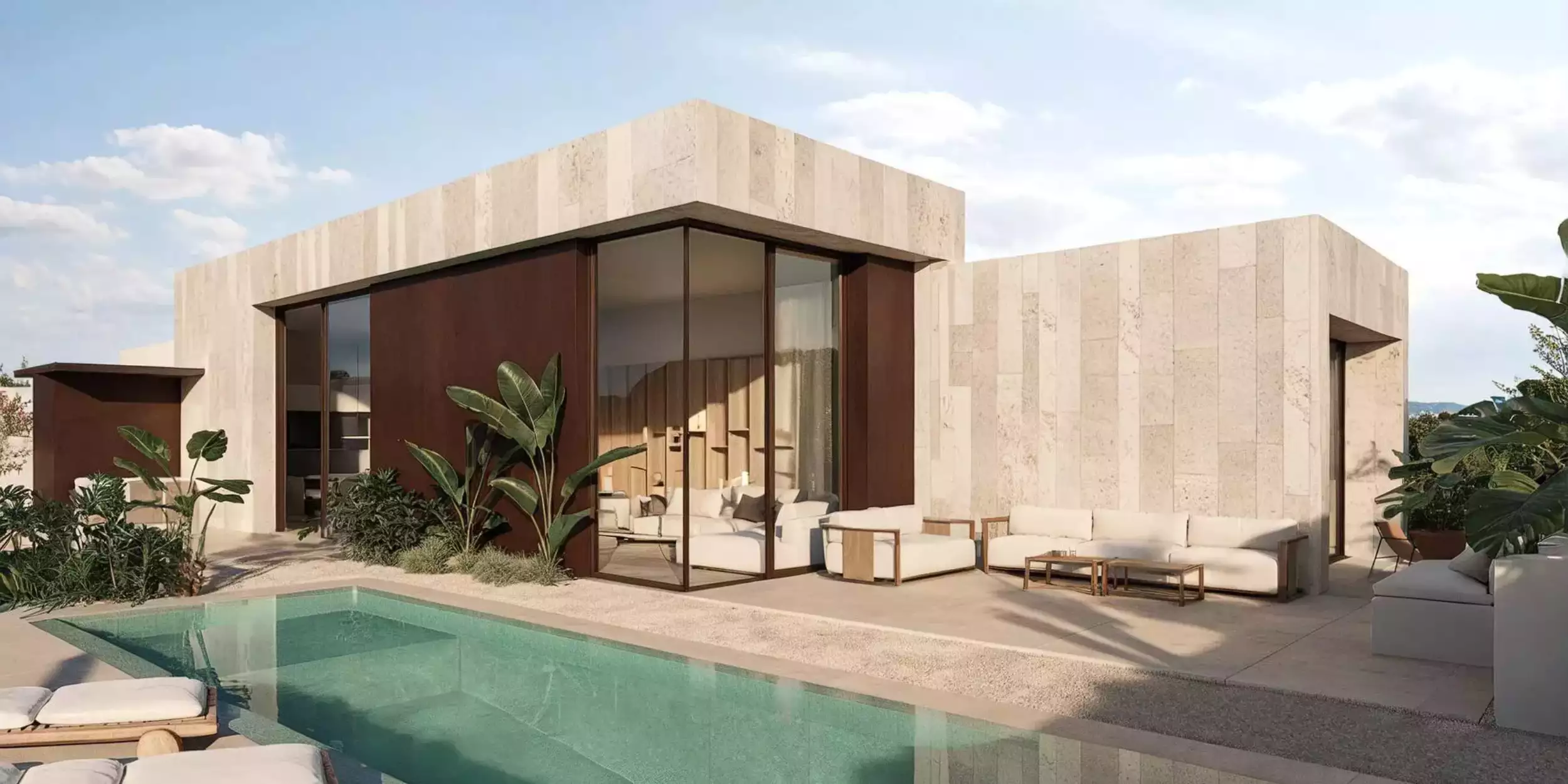 Transición entre arquitectura y naturaleza mediante un paisajismo de autor | E6A