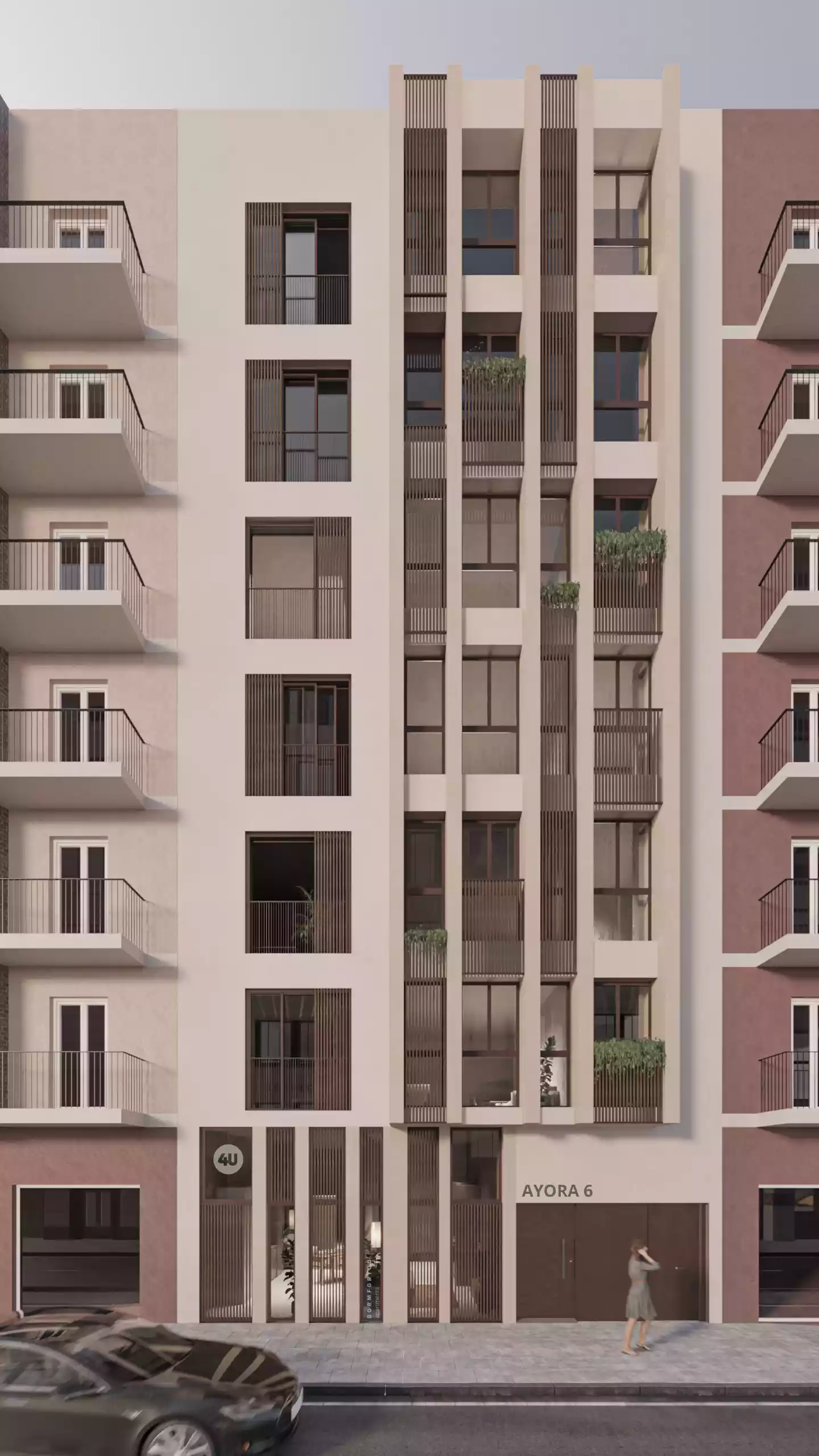 Fachada del edifcio Ayora | E6A
