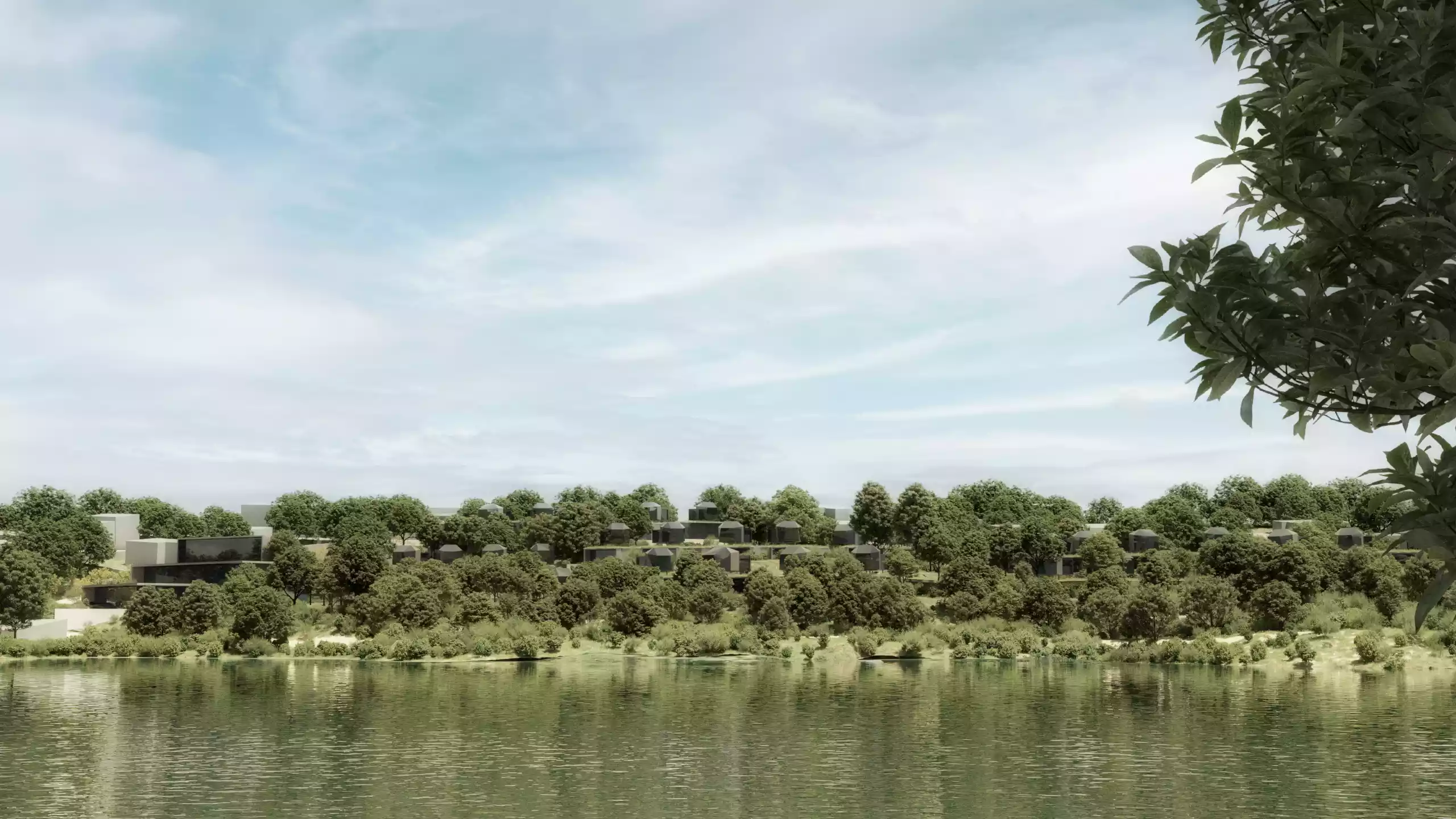 Integración máxima del hotel en el paisaje | E6A