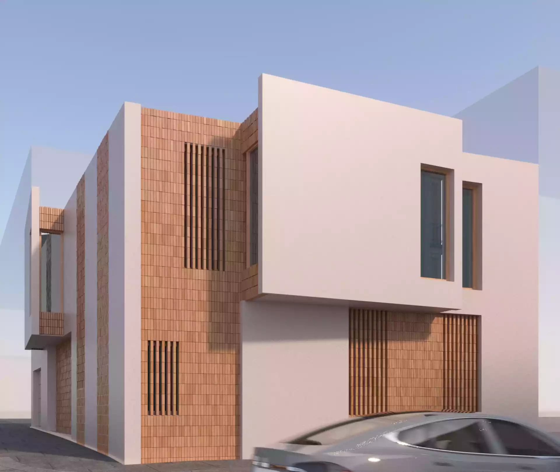 Vista exterior de la fachada de J&G home | E6A