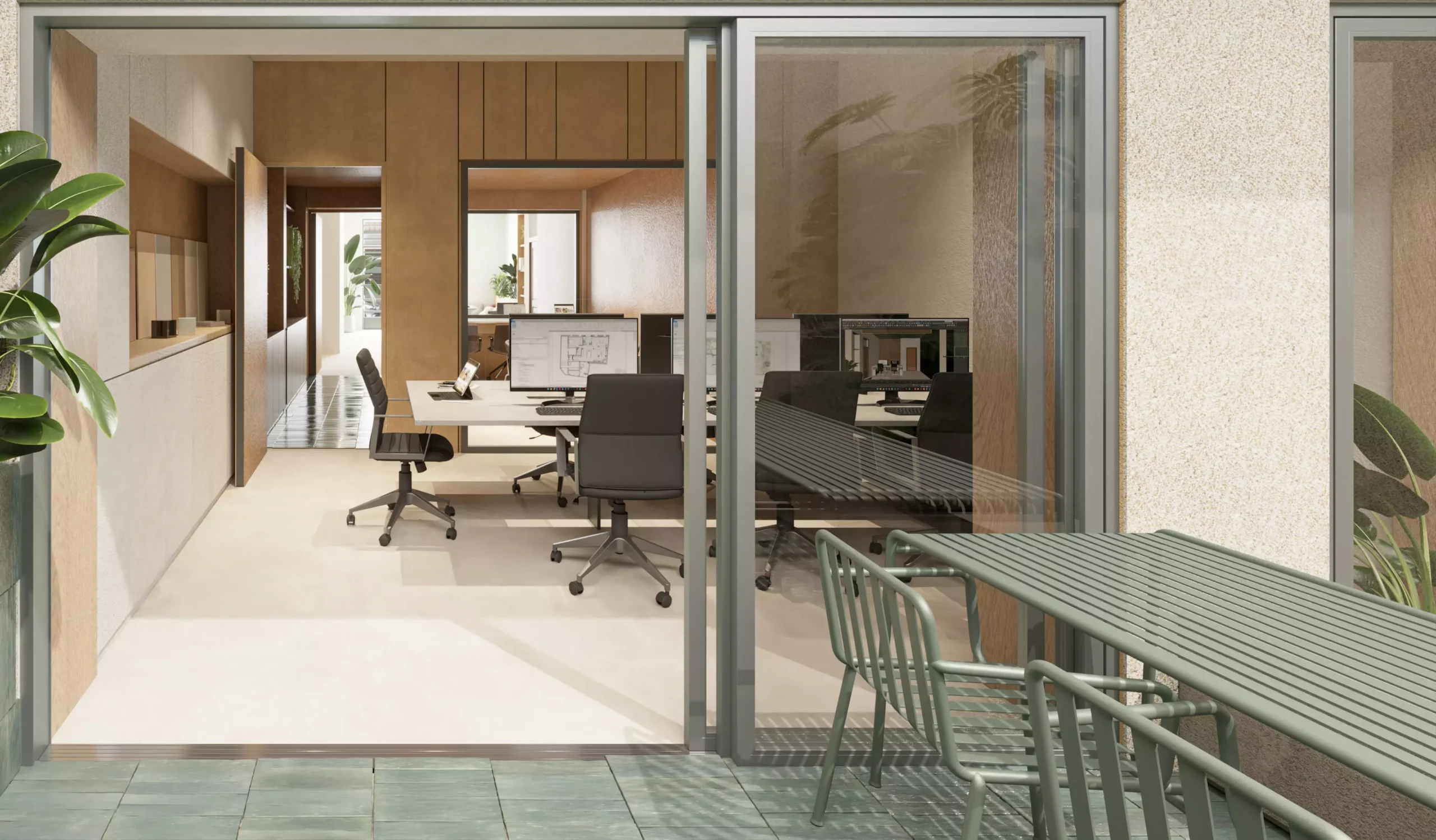 Reforma integral de oficina en Valencia con espacios diáfanos y diseño contemporáneo | E6A