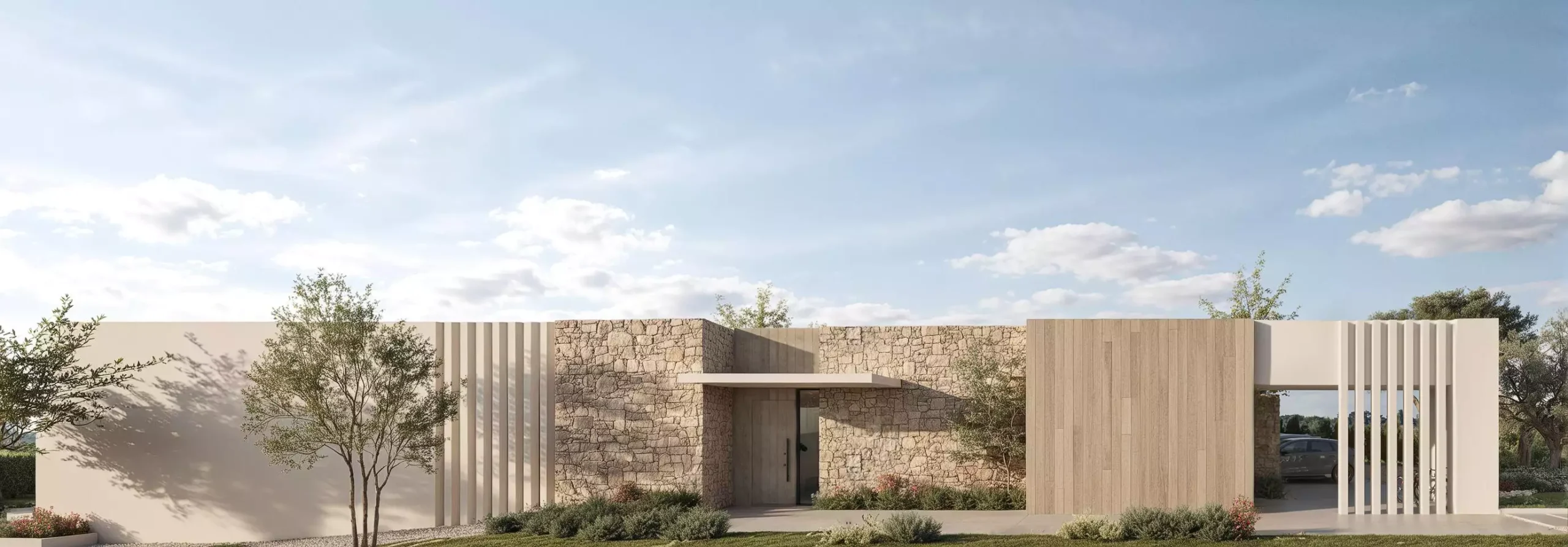 Arquitectura de una sola planta abierta al paisaje de Moralzarzal | E6A